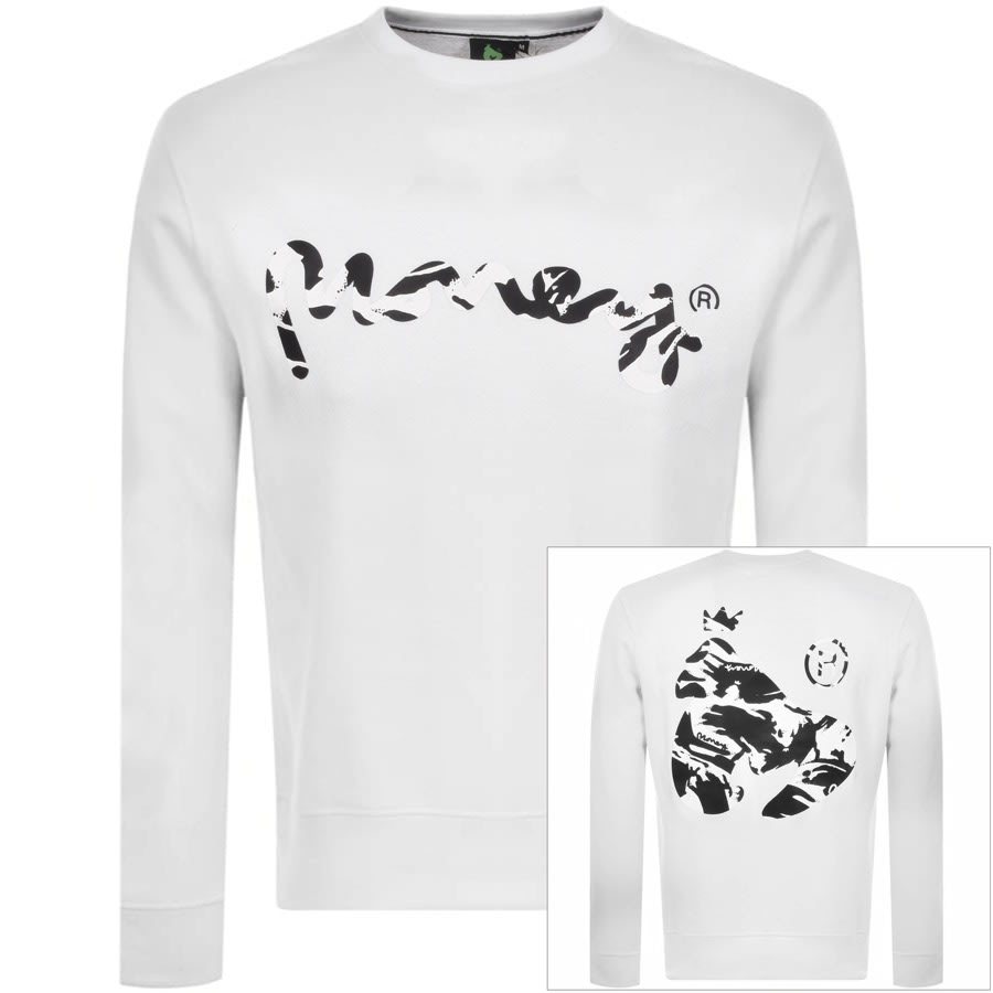 Alternative Image for ProductMoney Sig Ape Camo Logo Sweatshirt White1